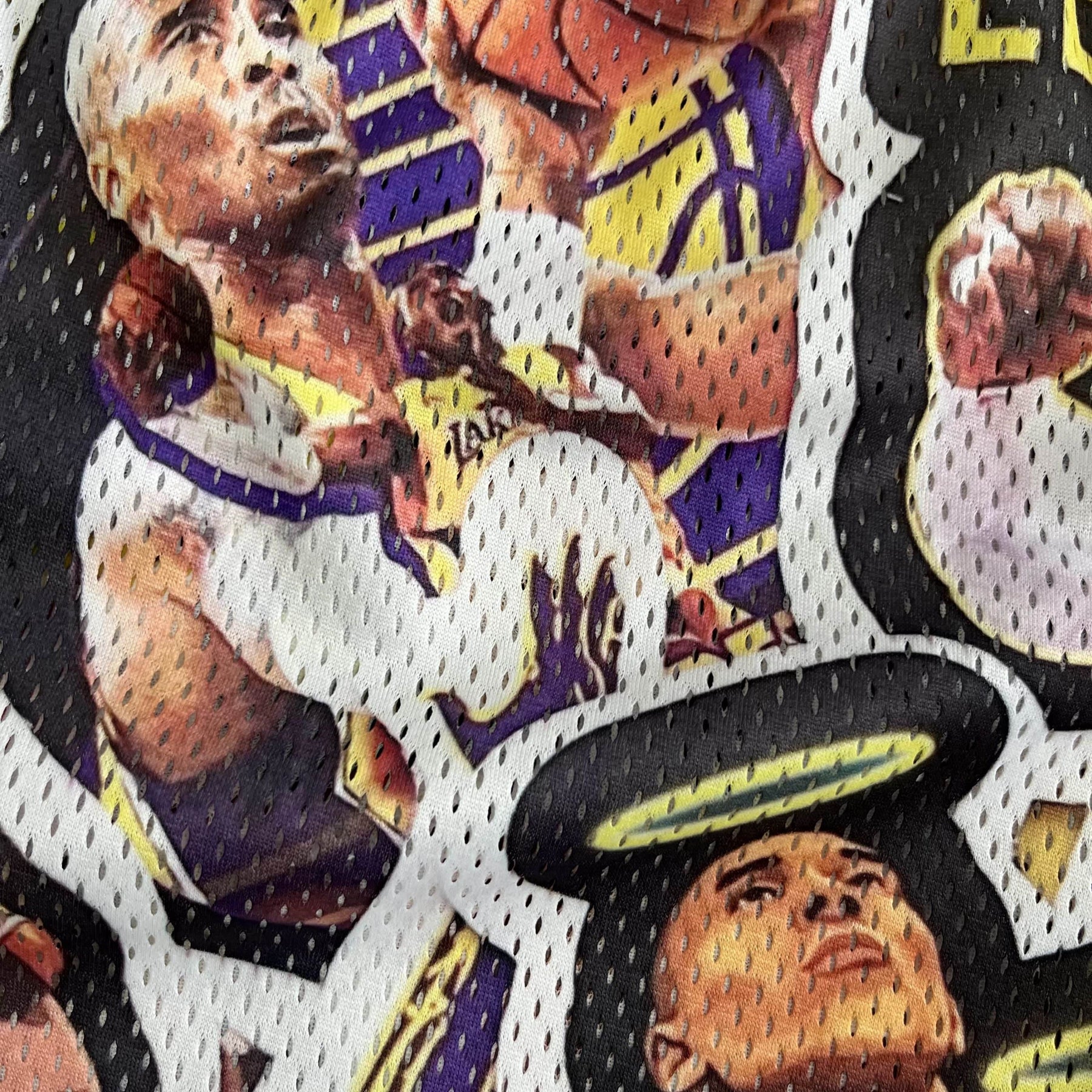 RDMCLOTHINGART tapestry hoodie KOBE LEGENDARY MESH SHORTS-8612