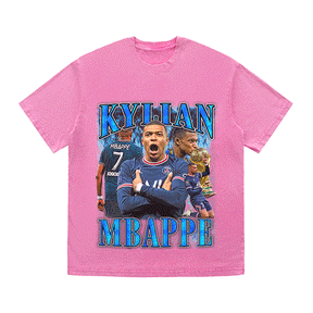 RDMCLOTHINGART tapestry hoodie KYLIAN MBAPPE HEAVY WEIGHT COTTON TEE-9164