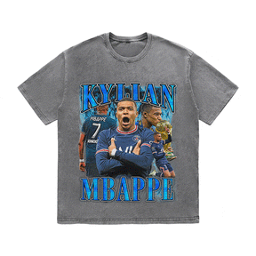 RDMCLOTHINGART tapestry hoodie KYLIAN MBAPPE HEAVY WEIGHT COTTON TEE-9164