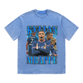 RDMCLOTHINGART tapestry hoodie KYLIAN MBAPPE HEAVY WEIGHT COTTON TEE-9164