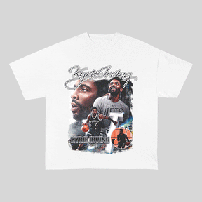 RDMCLOTHINGART tapestry hoodie KYRIE HEAVY WEIGHT COTTON TEE-9319