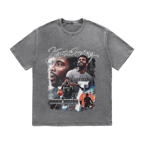 RDMCLOTHINGART tapestry hoodie KYRIE HEAVY WEIGHT COTTON TEE-9319