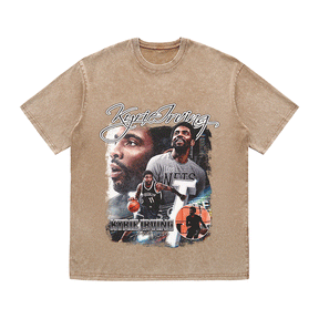 RDMCLOTHINGART tapestry hoodie KYRIE HEAVY WEIGHT COTTON TEE-9319