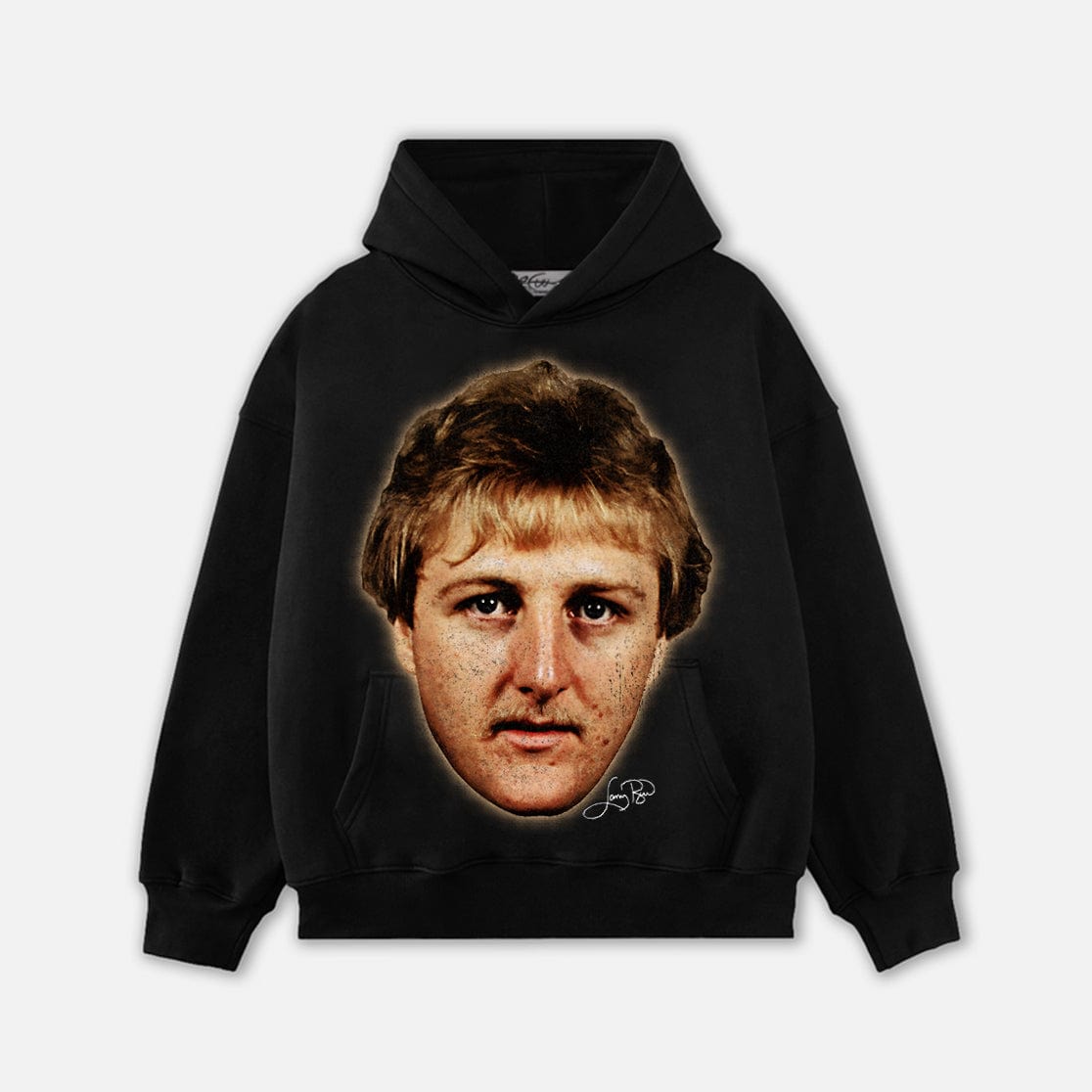 LARRYBIRD HEAD HOODIE-1051 - RDMCLOTHINGART