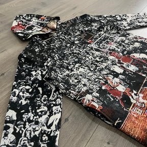RDMCLOTHINGART tapestry hoodie LAST SHOT TAPESTRY HOODIE