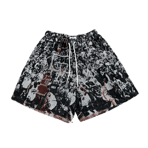 RDMCLOTHINGART tapestry hoodie LAST SHOT TAPESTRY SHORTS