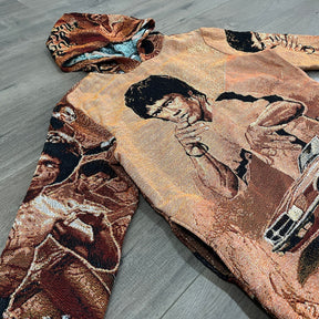 RDMCLOTHINGART tapestry hoodie LEE TAPESTRY HOODIE