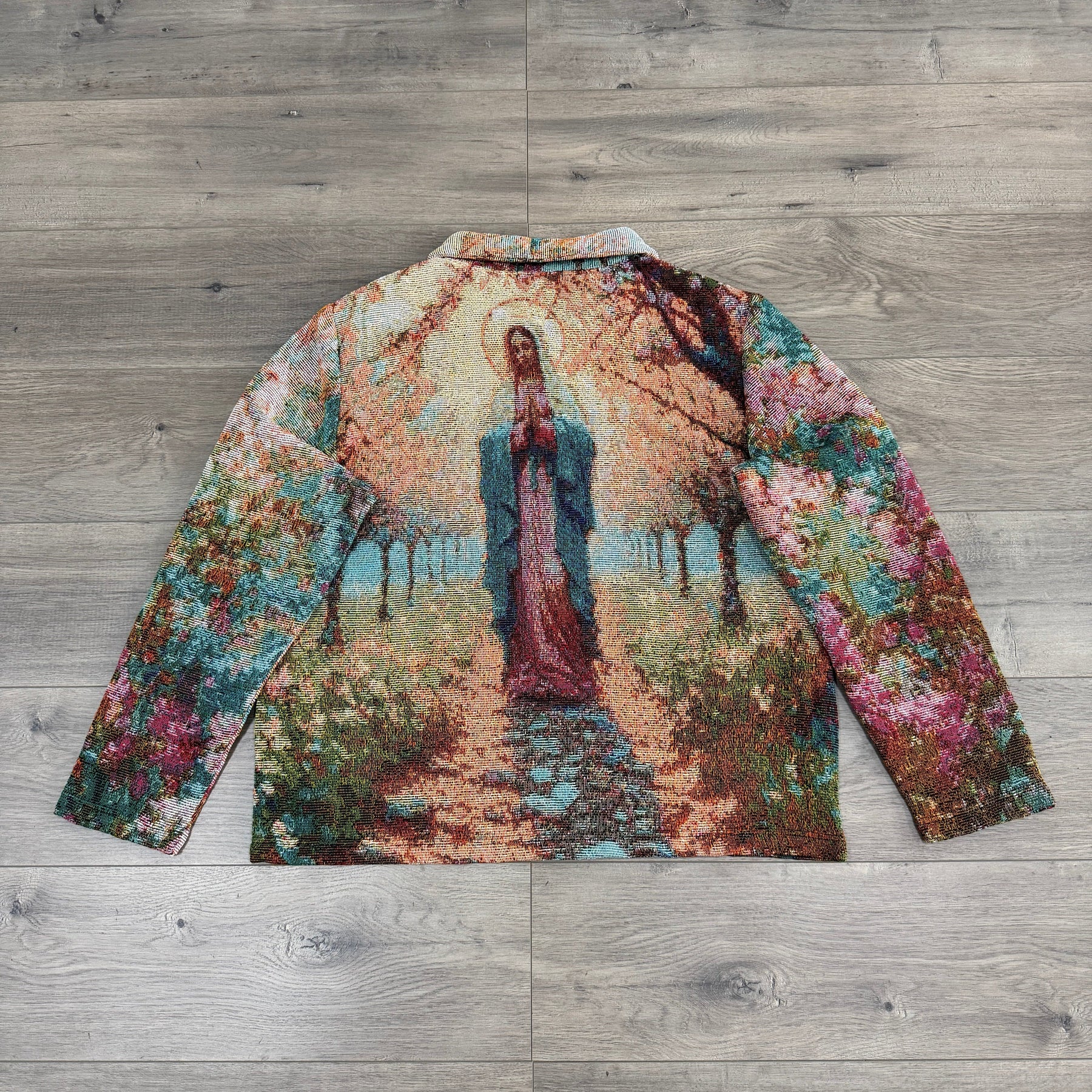 RDMCLOTHINGART tapestry hoodie LIGHT OF GARDEN TAPESTRY JACKET