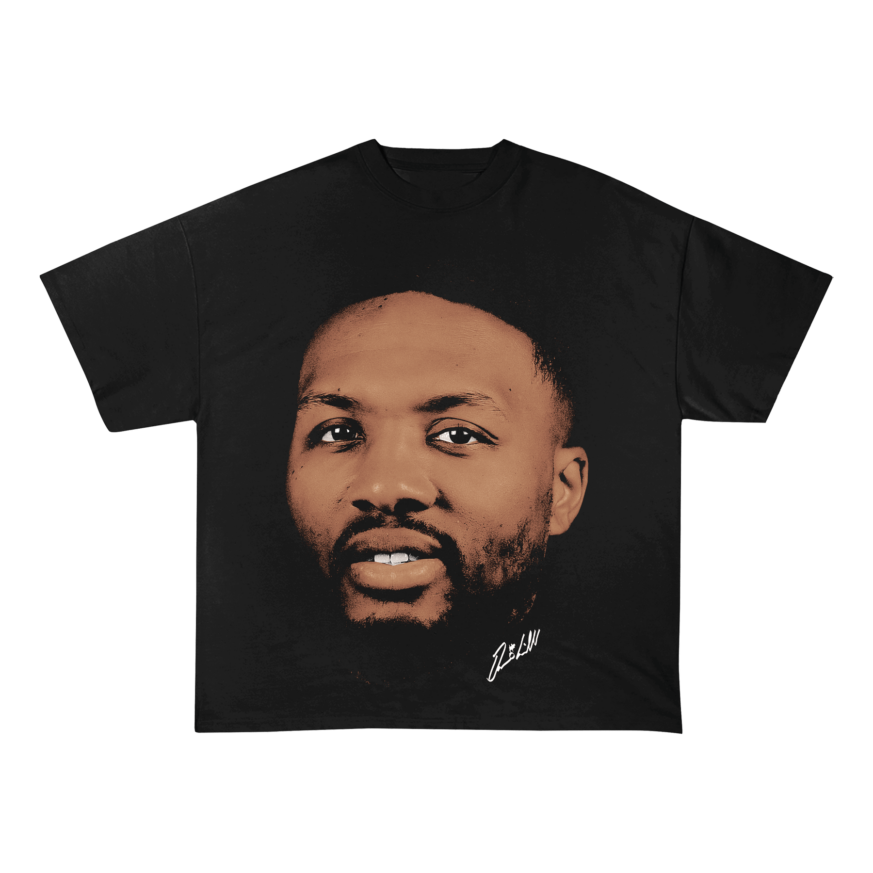 RDMCLOTHINGART tapestry hoodie LILLARD WEIGHT COTTON TEE-8066