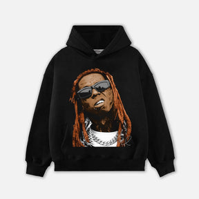 LILWAYNE HEAD HOODIE-1076 - RDMCLOTHINGART