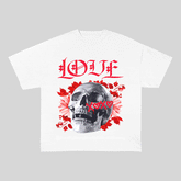RDMCLOTHINGART tapestry hoodie LOVE HEAVY WEIGHT COTTON TEE-9044