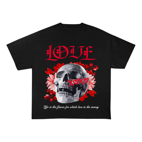 RDMCLOTHINGART tapestry hoodie LOVE HEAVY WEIGHT COTTON TEE-9044