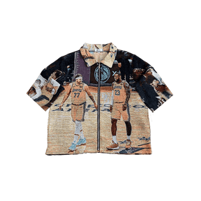 RDMCLOTHINGART tapestry hoodie LUKA&JAMES TAPESTRY TEE
