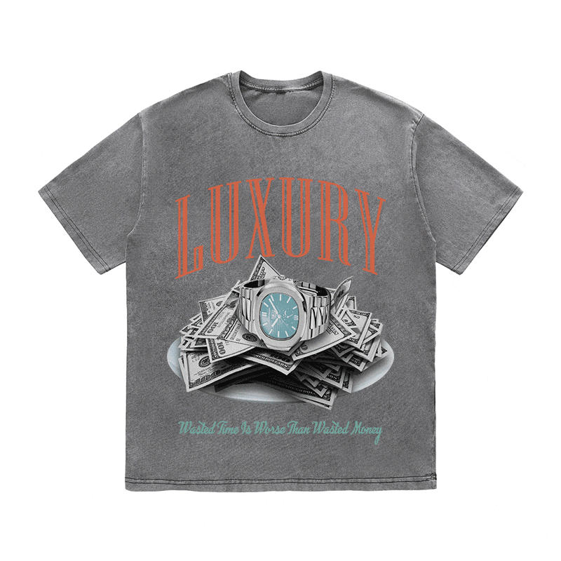 RDMCLOTHINGART tapestry hoodie LUXURY HEAVY WEIGHT COTTON TEE-9045