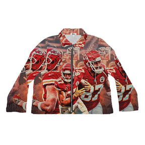 RDMCLOTHINGART tapestry hoodie MAHOMES TAPESTRY JACKET