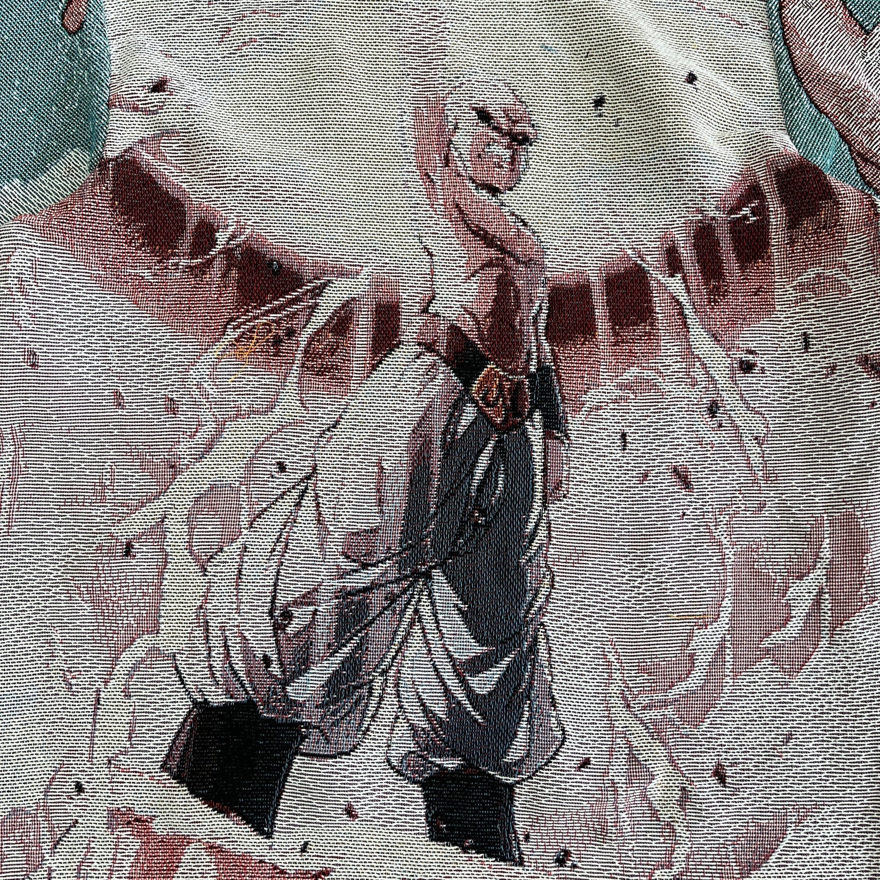 RDMCLOTHINGART tapestry hoodie MAJIN BUBU TAPESTRY TEE