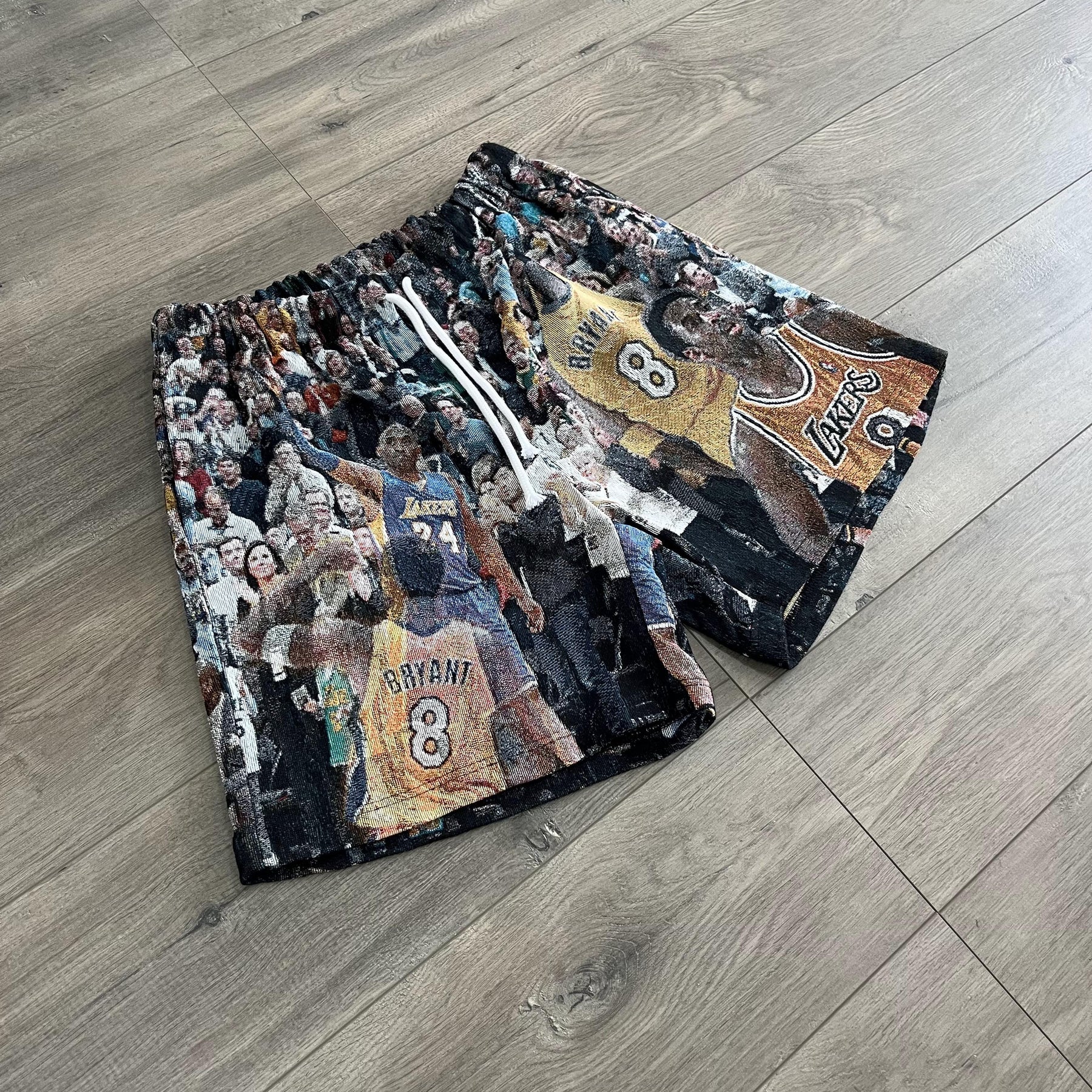 MAMBA 8 TAPESTRY SHORTS - RDMCLOTHINGART