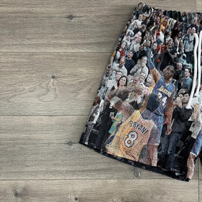 MAMBA 8 TAPESTRY SHORTS - RDMCLOTHINGART