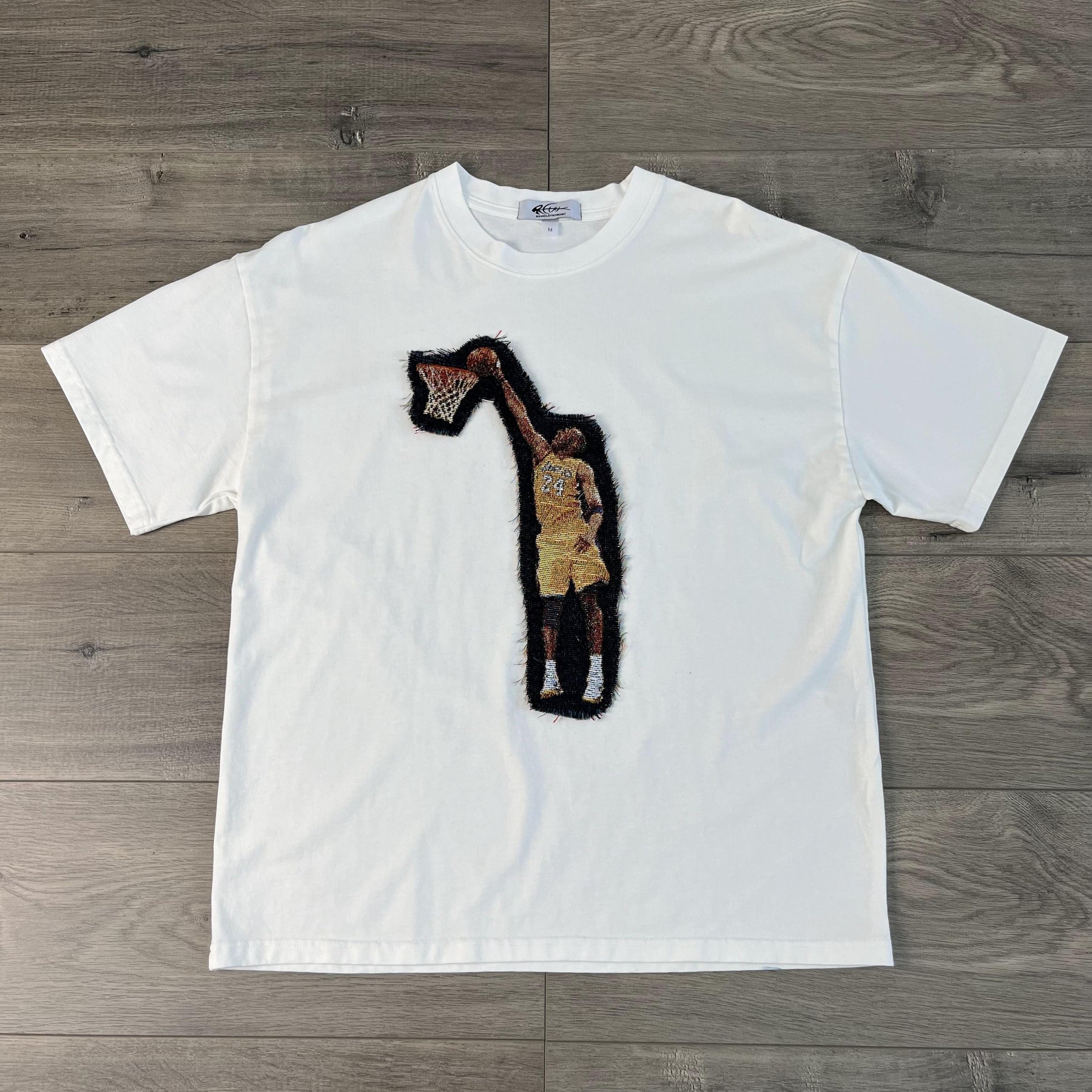 RDMCLOTHINGART tapestry hoodie MANBA DUNK HEAVY WEIGTH PATCH TEE-8107