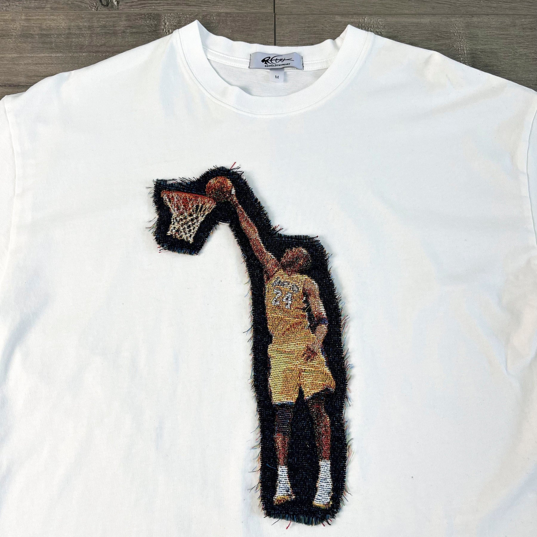 RDMCLOTHINGART tapestry hoodie MANBA DUNK HEAVY WEIGTH PATCH TEE-8107