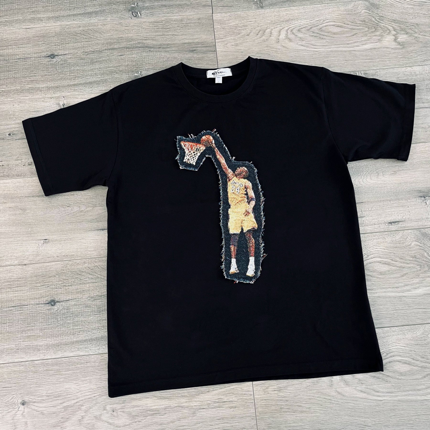 RDMCLOTHINGART tapestry hoodie MANBA DUNK HEAVY WEIGTH PATCH TEE-8107