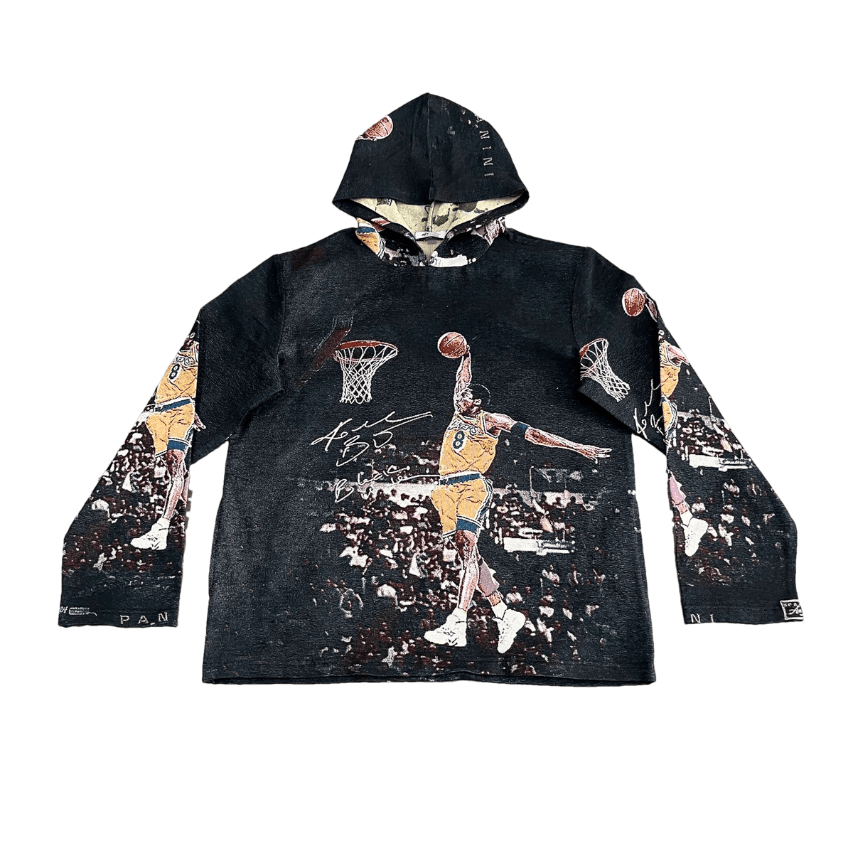 RDMCLOTHINGART tapestry hoodie MANBA DUNK TAPESTRY HOODIE