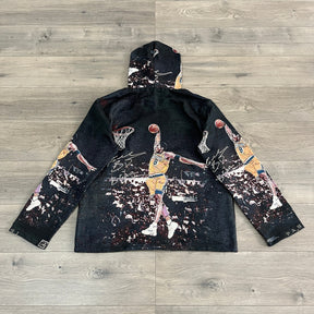 RDMCLOTHINGART tapestry hoodie MANBA DUNK TAPESTRY HOODIE
