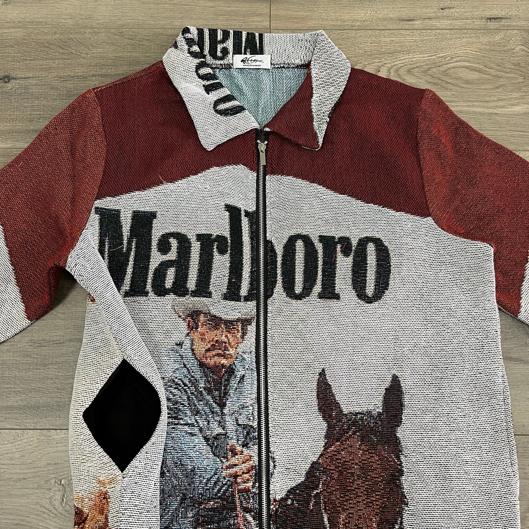 RDMCLOTHINGART tapestry hoodie MARLBORO TAPESTRY JACKET