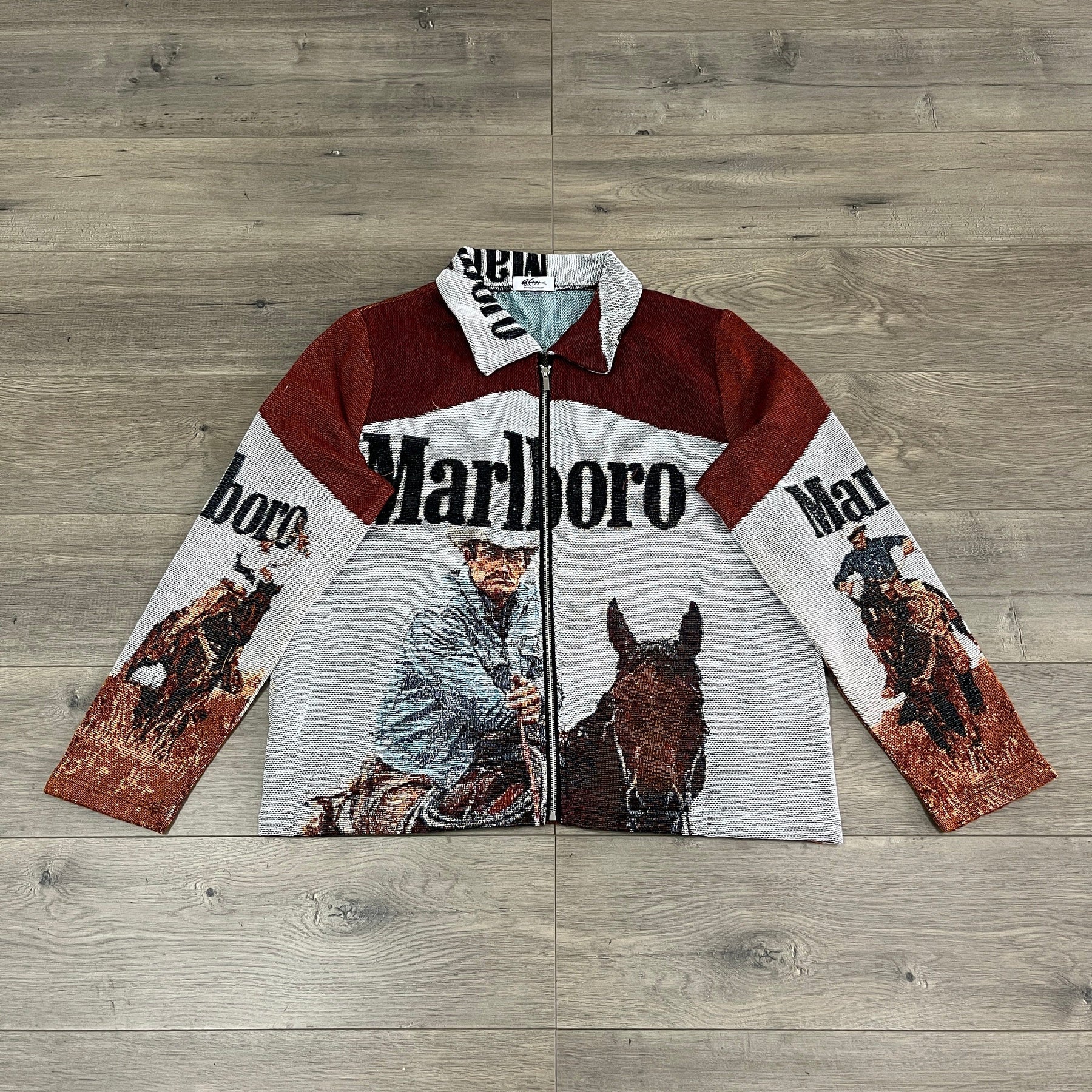RDMCLOTHINGART tapestry hoodie MARLBORO TAPESTRY JACKET