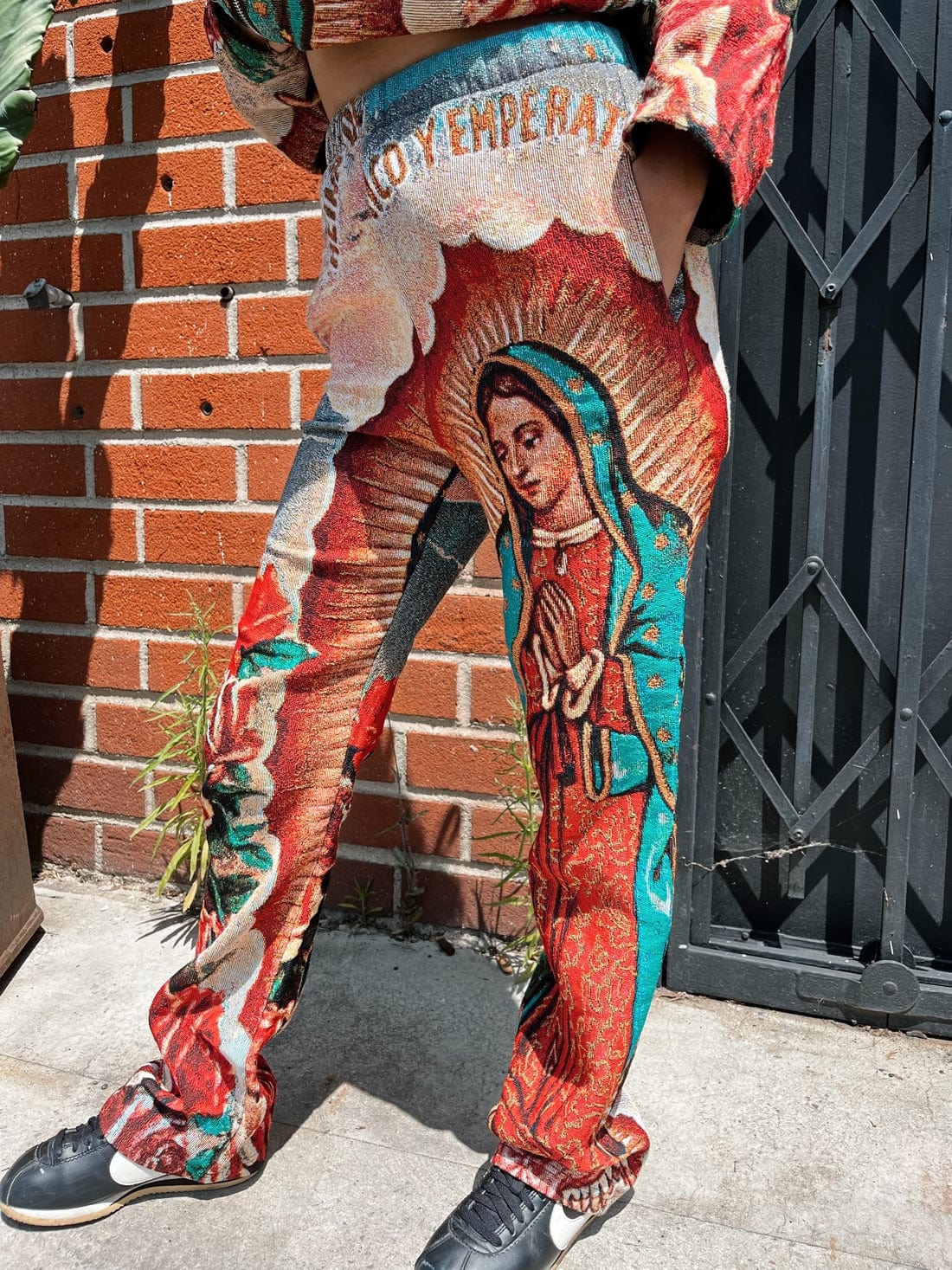 RDMCLOTHINGART tapestry hoodie Mary Pants
