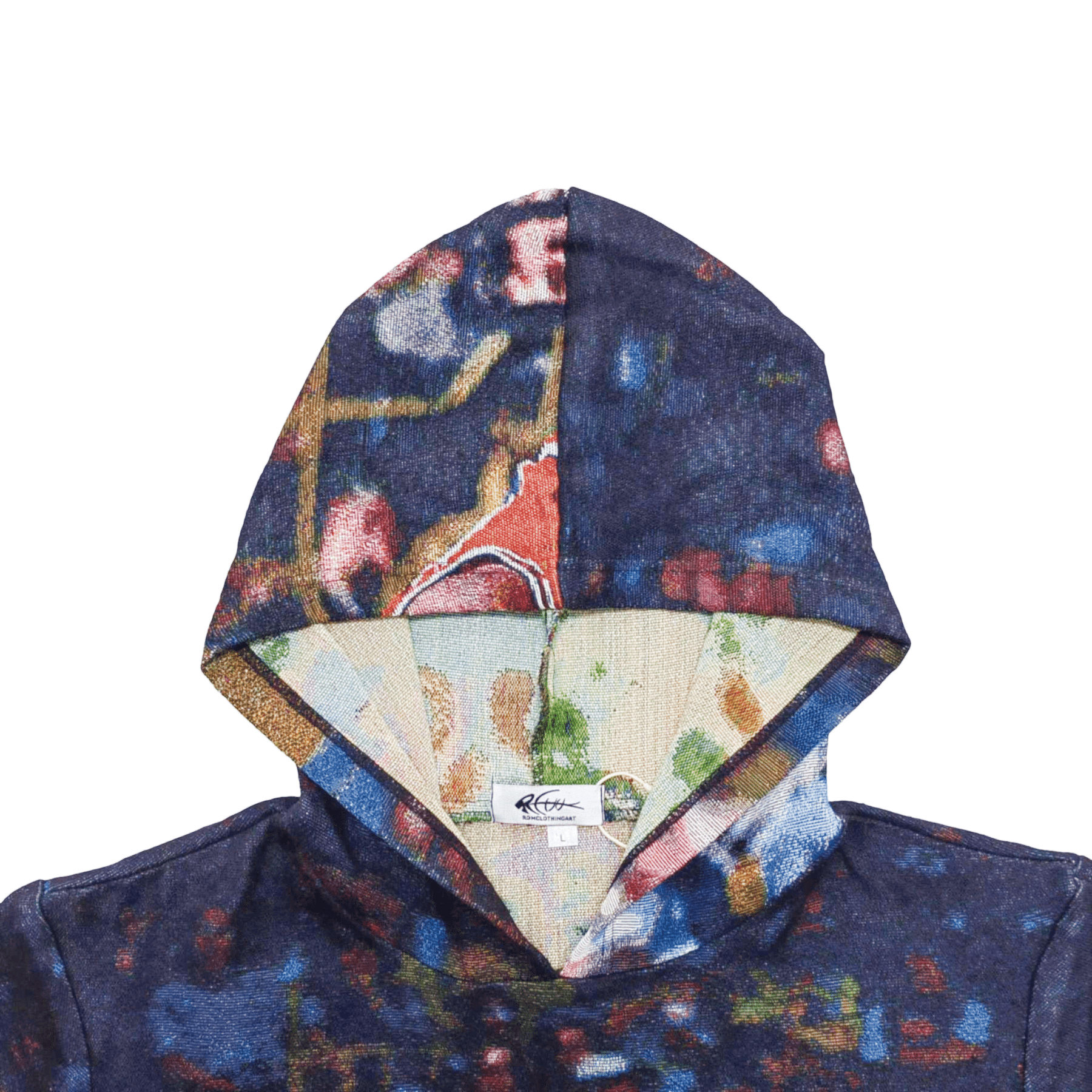 RDMCLOTHINGART tapestry hoodie Match Up Tapestry