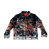 RDMCLOTHINGART tapestry hoodie Match Up Tapestry JACKET