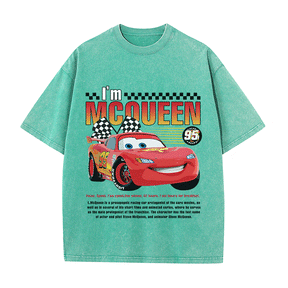 RDMCLOTHINGART tapestry hoodie MCQUEEN HEAVY WEIGHT COTTON TEE-9027