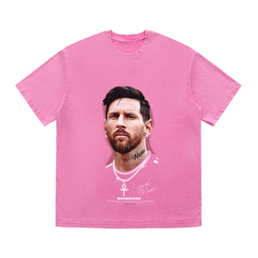 RDMCLOTHINGART tapestry hoodie MESSI HEAVY WEIGHT COTTON TEE-9323