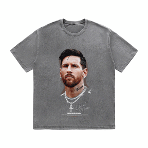 RDMCLOTHINGART tapestry hoodie MESSI HEAVY WEIGHT COTTON TEE-9323