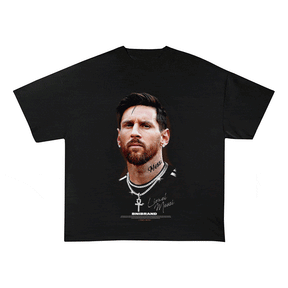 RDMCLOTHINGART tapestry hoodie MESSI HEAVY WEIGHT COTTON TEE-9323