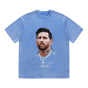 RDMCLOTHINGART tapestry hoodie MESSI HEAVY WEIGHT COTTON TEE-9323