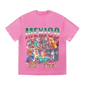 RDMCLOTHINGART tapestry hoodie MEXICO HEAVY WEIGHT COTTON TEE-8975