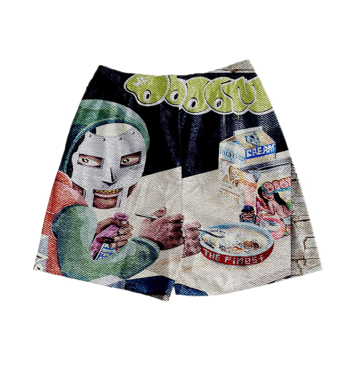 RDMCLOTHINGART tapestry hoodie MF DOOM TAPESTRY SHORTS