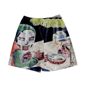 RDMCLOTHINGART tapestry hoodie MF DOOM TAPESTRY SHORTS