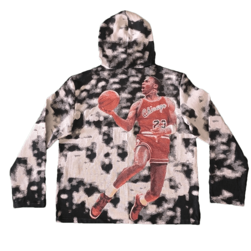 RDMCLOTHINGART tapestry hoodie MJ CHAMPION TAPESTRY