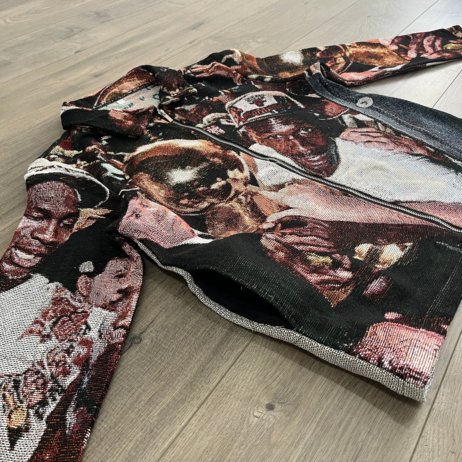 RDMCLOTHINGART tapestry hoodie MJ CHAMPION TAPESTRY JACKET