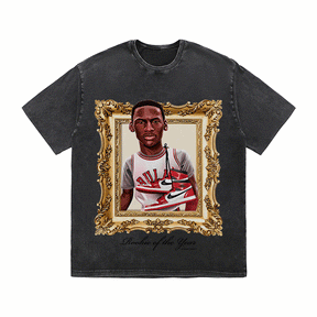 RDMCLOTHINGART tapestry hoodie MJ HEAVY WEIGHT COTTON TEE-9046