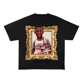 RDMCLOTHINGART tapestry hoodie MJ HEAVY WEIGHT COTTON TEE-9046
