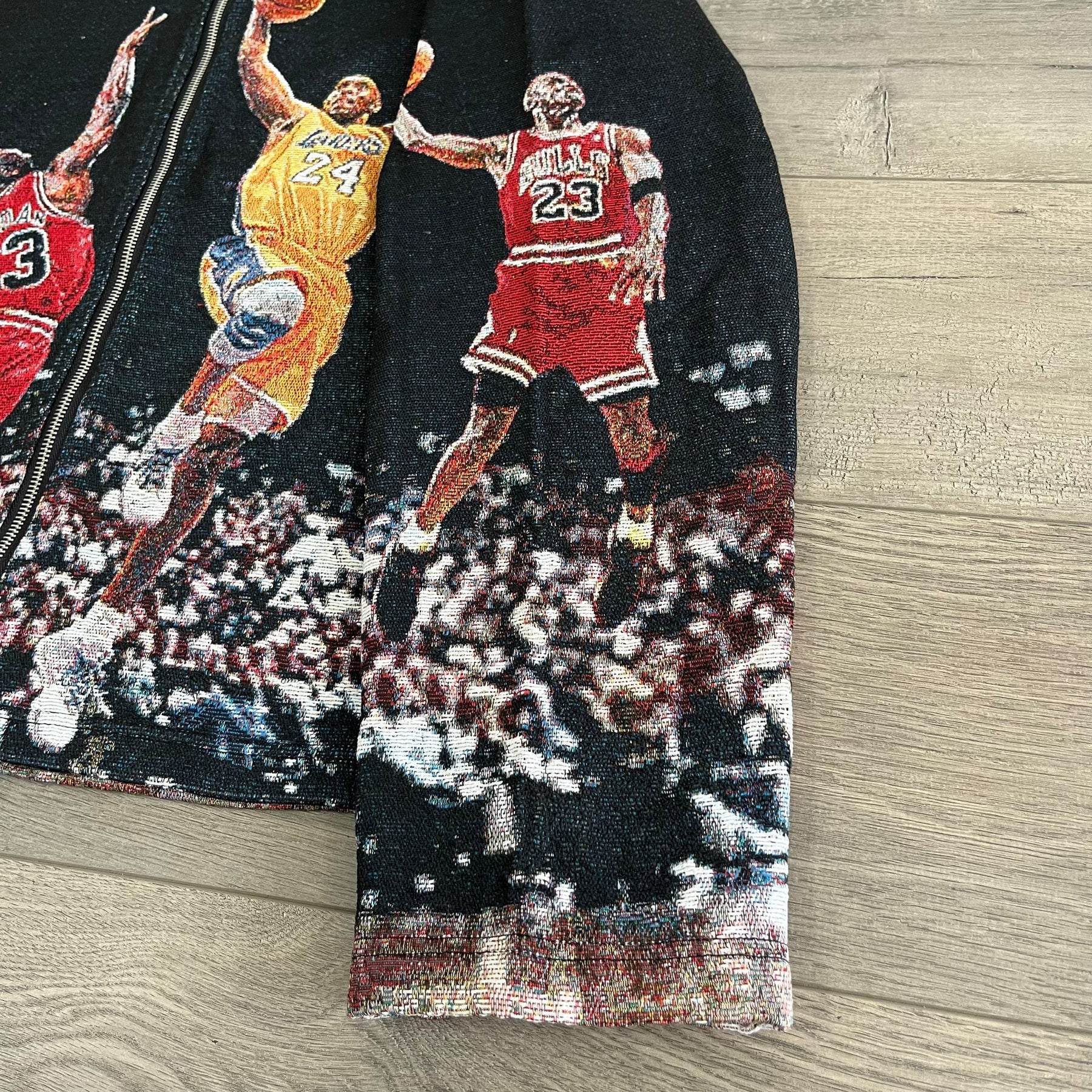 RDMCLOTHINGART tapestry hoodie MJ VS MANBA JACKET