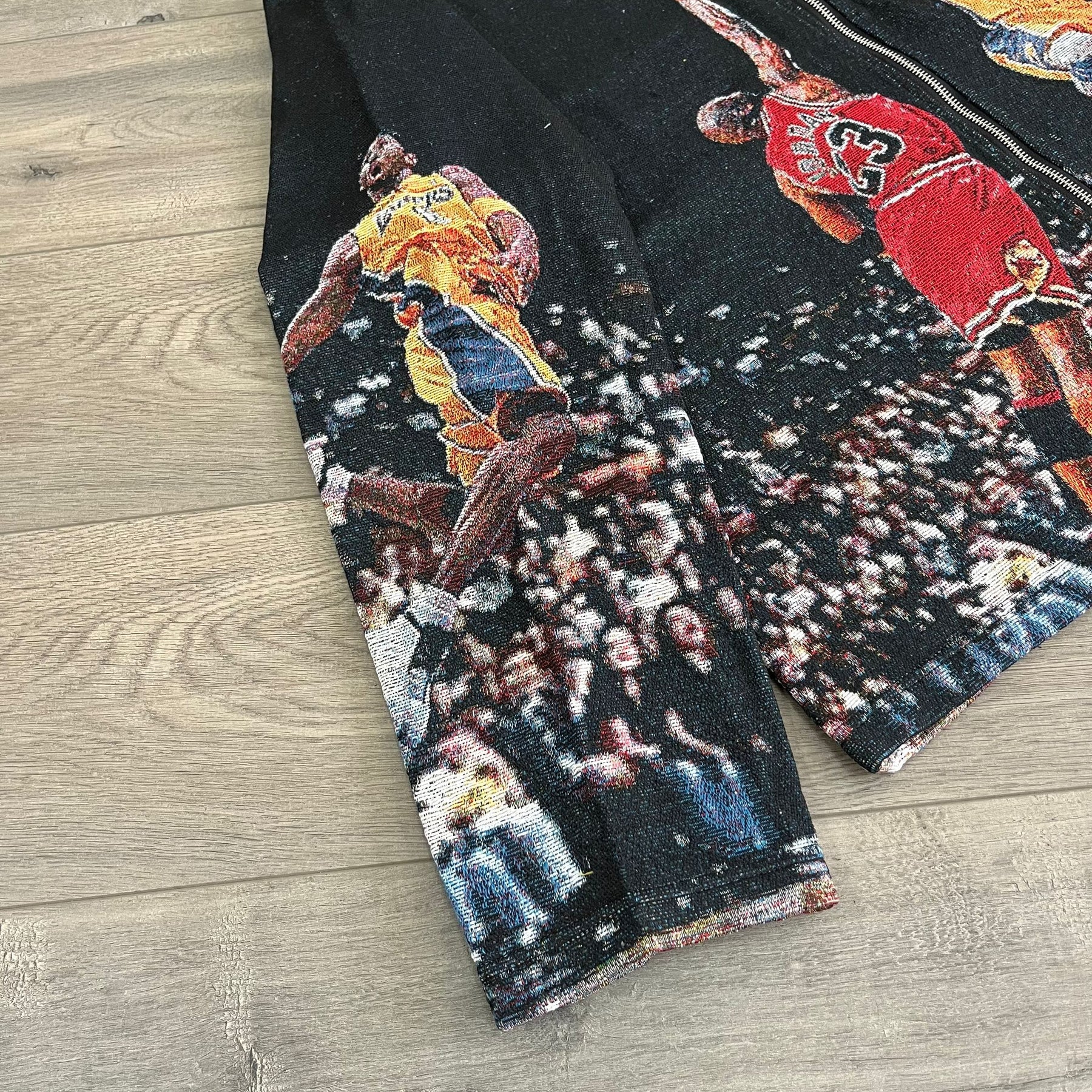 RDMCLOTHINGART tapestry hoodie MJ VS MANBA JACKET