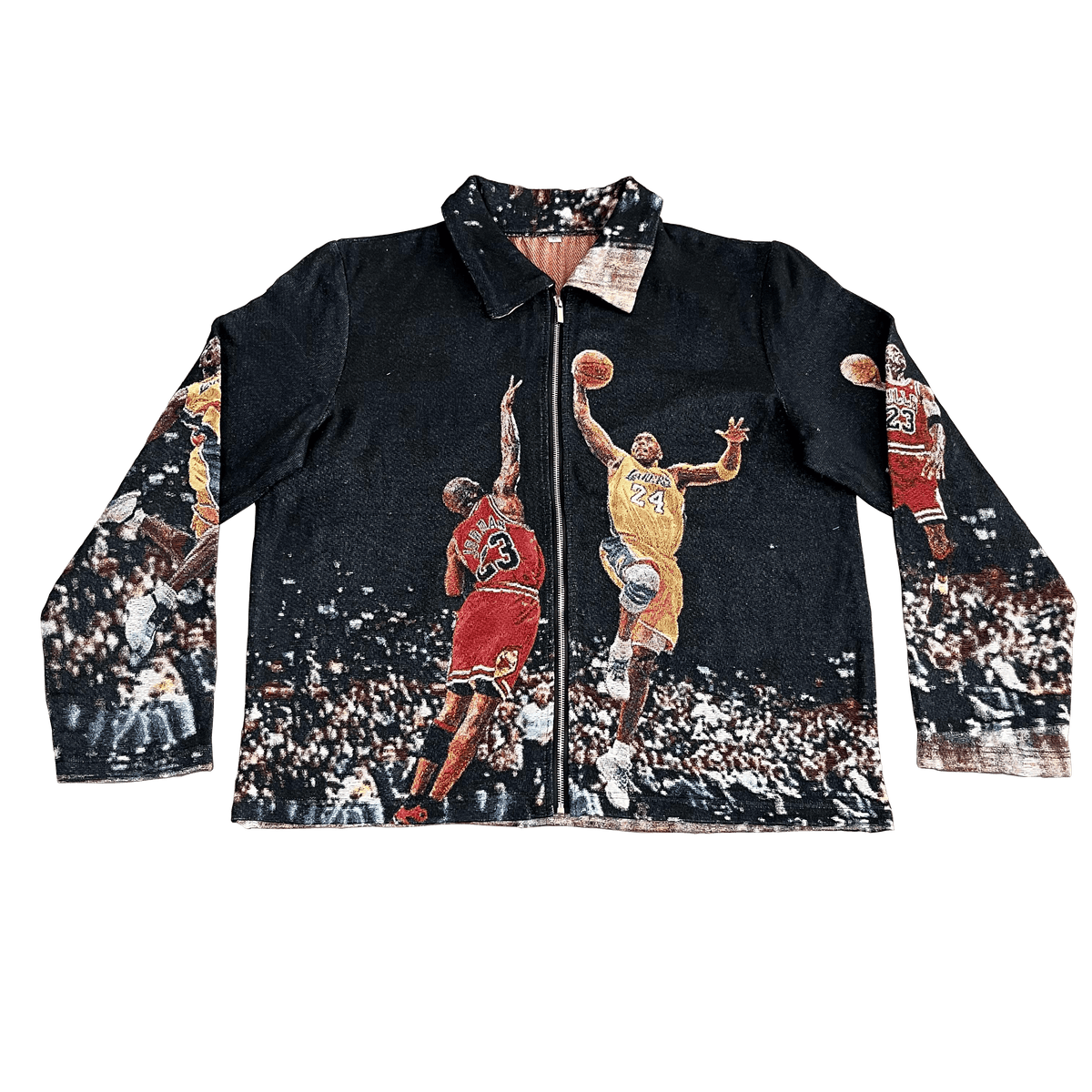 RDMCLOTHINGART tapestry hoodie MJ VS MANBA JACKET