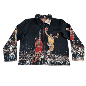 RDMCLOTHINGART tapestry hoodie MJ VS MANBA JACKET