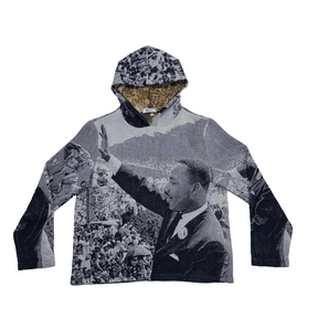 RDMCLOTHINGART tapestry hoodie MLK TAPESTRY