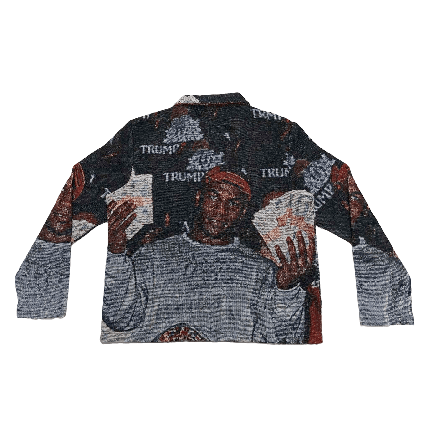 RDMCLOTHINGART tapestry hoodie Money World Jacket